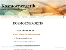 Tablet Screenshot of kosmoenergethik.com